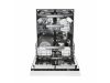 Haier XS 6B1M3PB I-Pro Shine Series 4 beépíthető mosogatógép, inverteres, 16teríték, 10program, 10liter, 41dB, Wi-Fi, fehér