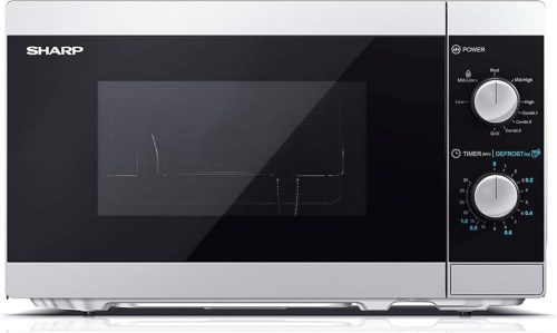 Sharp YC-MG01ES grilles mikrohullámú sütő, 20liter, 800/1000Watt, ezüst