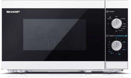 Sharp YC-MG01EW grilles mikrohullámú sütő, 20liter, 800/1000Watt, fehér