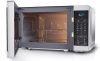 Sharp YC-MG02E-S Mikrohullámú sütő, 800W, Digitális, Compact Grill, Ezüst