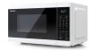 Sharp YC-MG02E-W Mikrohullámú sütő, 800W, Digitális, Compact Grill, fehér-fekete