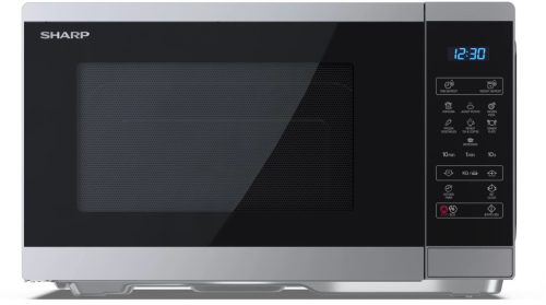 Sharp YC-MS252AE-S mikrohullámú sütő, 25liter, 900Watt, ezüst