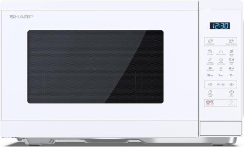 Sharp YC-MG252AE-C grilles mikrohullámú sütő, 25 liter, 900 /1000Watt, fehér