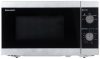 Sharp YC-MS01ES mikrohullámú sütő 800W, 20 liter, Ezüst
