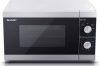 Sharp YC-MS01ES mikrohullámú sütő 800W, 20 liter, Ezüst