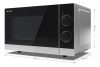 Sharp YC-PS201AE-S mikrohullámú sütő, manuális, 20liter, 700Watt, ezüst
