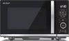 Sharp YC-QS204AEB mikrohullámú sütő, 800 W, 20 liter