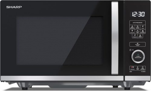 Sharp YC-QS204AEB mikrohullámú sütő, 800 W, 20 liter