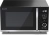 Sharp YC-QS204AEB mikrohullámú sütő, 800 W, 20 liter