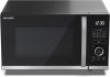 Sharp YC-QS254AEB mikrohullámú sütő, forgótál nélküli kialakítás, 25liter, 900Watt, fekete