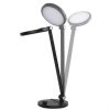 Emos Z7628B Charles LED asztali lámpa, 7,6W, 550lumen, IP20, meleg/természetes/hideg fehér, fekete