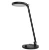 Emos Z7628B Charles LED asztali lámpa, 7,6W, 550lumen, IP20, meleg/természetes/hideg fehér, fekete