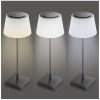 Emos Z7630B Katie LED asztali lámpa, akkumulátoros, 250 lumen, 4W, meleg/természetes/hideg fehér, fekete