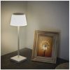 Emos Z7630W Katie LED asztali lámpa, akkumulátoros, 250 lumen, 4W, meleg/természetes/hideg fehér, fehér