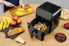 Zelmer ZAF6500 Air fryer forrólevegős fritőz, digitális vezérlés, 80 - 200 °C között szabályozható, 6,5 literes edény