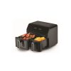 Zelmer ZAF9000 Air fryer forrólevegős fritőz, dupla kosaras, digitális vezérlés, 2700W, 80 - 200 °C között szabályozható, 5,5 és 3,5 literes edény