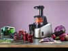 Tefal ZC255B38 Infiny Juice lassú gyümölcsprés, 200Watt, 82rpm, fekete-inox