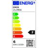 Emos ZL3904 Value E14 6W/42W 510lumen meleg fehér LED izzó