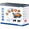 Floria ZLN4957 elektromos pizzasütő, 1500 W