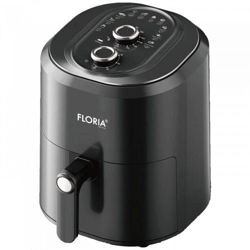 Floria ZLN8009 Forrólevegős sütő, air fryer, 1360W, 6L - fekete