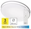 EMOS ZM5166 LED mennyezeti lámpa, ALVI, 50cm, 36W, 140-2880 lm, dimm, állítható színhőmérséklet