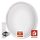 EMOS ZM5192 Gosmart okos LED mennyezeti lámpa, 50cm, 45/160Watt, 2700-6500K, Wi-Fi