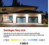 EMOS ZS2333W SIMPO mozgásérzékelős LED reflektor 30W, 3000lm, fekete, természetes fehér, fehér