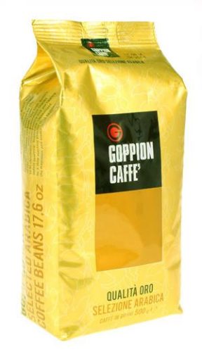 Goppion Linea Oro szemes kávé, 500 g, Selezione Arabica