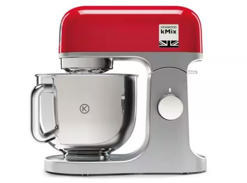 Kenwood KMX750RD kMix konyhai dagasztó, 1000Watt, 5literes tál, 6 fokozat, piros -ezüst