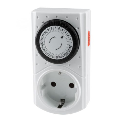 Somogyi 0760S Mechanikus beltéri időzítő óra 24 h / 30 min