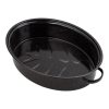 Nava 10-053-001 Ovális zománcozott kacsasütő, 42 cm