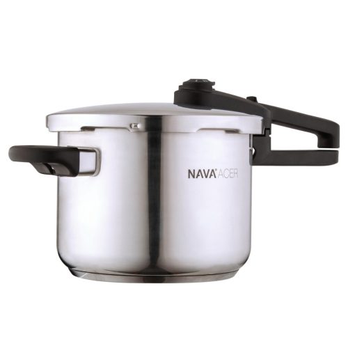 Nava 10-266-013 Acer rozsdamentes acél kukta, 6 l, biztonsági szelep
