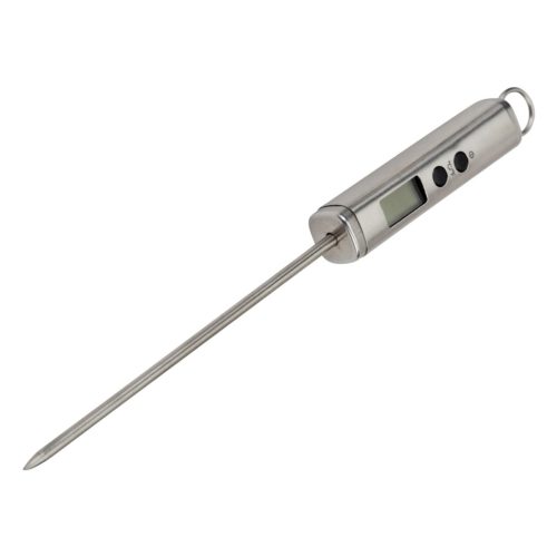NAVA 10-274-040 digitális maghőmérő, -30 - 250 °C, 22cm, inox