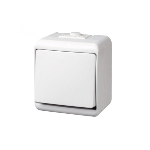 Gao Aquastar 22041 váltókapcsoló, IP44, 230 V, 10A, fehér