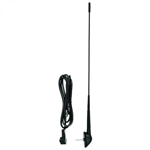 Somogyi 90557 autó tetőantenna,dönthető, DIN, 2 méter kábel, 44 cm