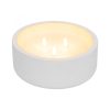 Somogyi CDL 20 LED-es kőmécses, 3db pislákoló melegfehér LED, viasz, beltéri, elemes (3xAA)