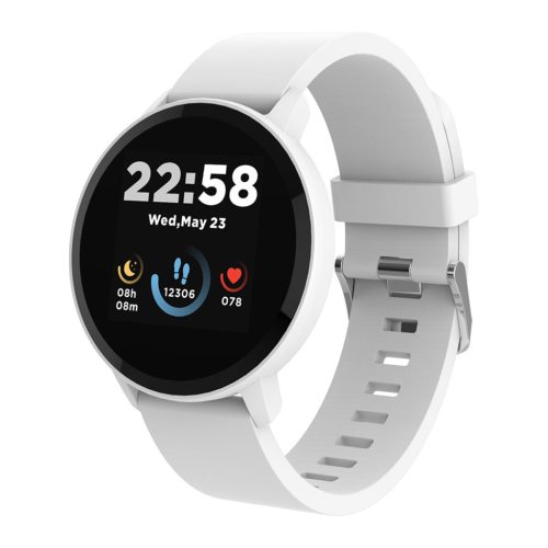 CANYON CNS-SW63SW Lollypop okosóra, 1,3”-os színes kijelző, Bluetooth, IP68, iOS és Android kompatibilitás
