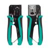 Somogyi CP-342 UTP-RJ45-8P8C gyorskrimpelő fogó, nyitott végű dugókhoz, biztonsági zár, gyors