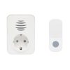 Somogyi DBA1101AC vezeték nélküli csengő, max. 150m hatótáv, 38 dallam, IP44, fehér