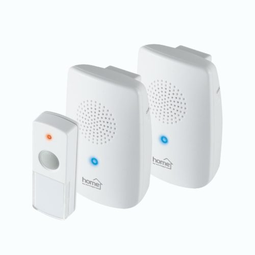 Somogyi DBS 1001DC Vezeték nélküli csengő szett, elemes, 100 m, IP44, 8 dallam