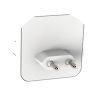 Honeywell DC515NP2 vezeték nélküli csengő, 150m, IP55, 9 dallam, fehér-szürke