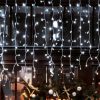 Somogyi DLFJ 400/WH sorolható jégcsap fényfüggöny, 10x0,7 m, 400 LED, IP44, hideg fehér
