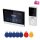 Somogyi DPV SMART video kaputelefon, 7" érintőképernyő, Tuya, IP65, max.128GB microSD, fekete