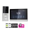 Somogyi DPV SMART video kaputelefon, 7" érintőképernyő, Tuya, IP65, max.128GB microSD, fekete