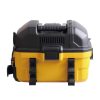 DeWalt DXV15T száraz-nedves porszívó, 12KPa szívóteljesítmény, 15liter, 42,5 l/s szívóteljesítmény