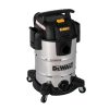 DeWalt DXV30SAPTA száraz-nedves porszívó, 15KPa szívóteljesítmény, 30liter, inox ház, 230V aljzat