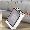 Somogyi FK 51 Kerámia fűtőtest 1500W, Fehér, termosztát, oszcillálás, 50 dB,