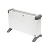 Somogyi FK331 konvektor fűtőtest 2000/1250/750Watt, hőfokszabályzás, fehér-szürke