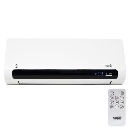 Somogyi FKF 65221 fali ventilátoros fűtőtest, 2200W, Fehér, Távirányító, időzítő, termosztát