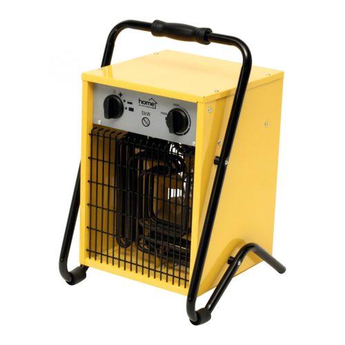 Somogyi FKI 50 Ipari ventilátoros fűtőtest 5000W, 400V(!), Sárga, IPX4, termosztát